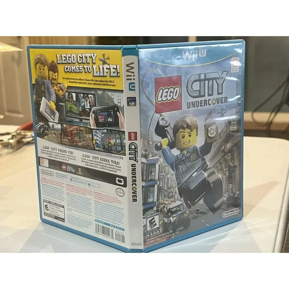 LEGO City Undercover (Nintendo Wii U, 2013) Game - Complete CIB - Tested